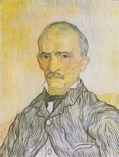 Portrait of the superintendent Trabuc in the Hospital Saint-Paul by Vincent van Gogh