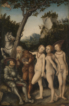 Urteil des Paris by Lucas Cranach the Elder