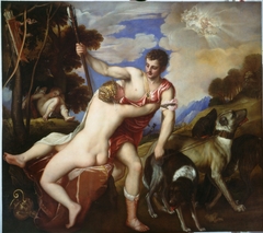 Venus and Adonis by Titian