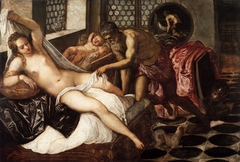 Venus and Mars Surprised by Vulcan by Tintoretto