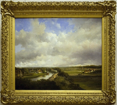 View from Dekkersduin by Johan Hendrik Weissenbruch