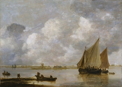 View of the Haarlemmermeer by Jan van Goyen