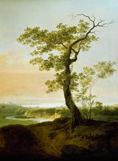 View of the Lake Geneva Close to Veyrier by Jens Juel