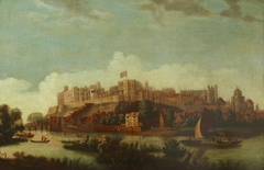 View of Windsor Castle from the River Thames by Anonymous