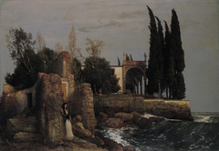 Villa by the Sea by Arnold Böcklin