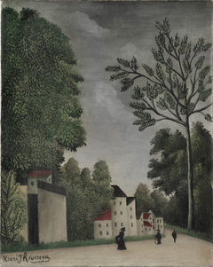 Village Street by Henri Rousseau