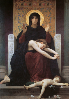 Virgin consolatrice by William-Adolphe Bouguereau