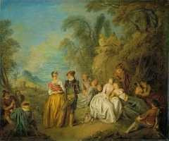 Watching the Dance by Jean-Baptiste Pater