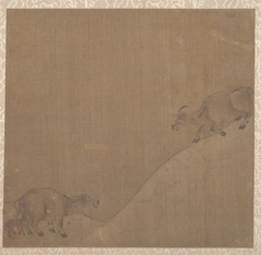 Water Buffaloes by anonymous painter