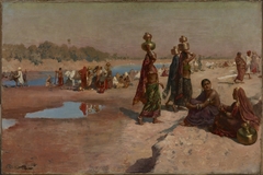 Water Carriers of the Ganges by Edwin Lord Weeks