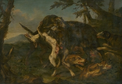 Wild Boar Hunting (Slovakia) by Frans Snyders