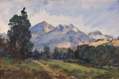 Wyoming Foot Hills by William Henry Holmes