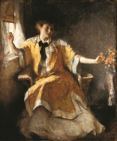 Young Girl by a Window by Frank Weston Benson