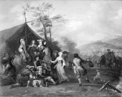 A Camp by Jan van Huchtenburgh