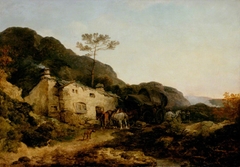 A Cottage in Patterdale, Westmoreland by Philip James de Loutherbourg