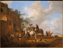 A Farrier's Shop by Philips Wouwerman