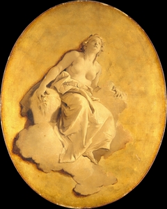 A Female Allegorical Figure by Giovanni Battista Tiepolo