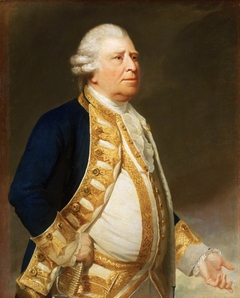 A flag officer, previously thought to be Sir Chaloner Ogle (1729-1816), Admiral of the Red by George Romney