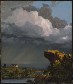 A Passing Storm by Frederic Edwin Church