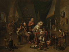 A Physician in his Study by Gerard Thomas