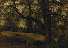 A Trail Through the Trees by Albert Bierstadt