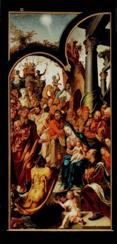 Adoration of the Kings by Maarten van Heemskerck