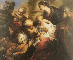 Adoration of the Magi by Valerio Castello