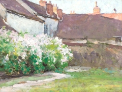 Afternoon Shadows, Grez, France by Robert Vonnoh