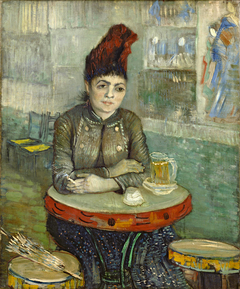 In the Café: Agostina Segatori in Le Tambourin by Vincent van Gogh