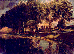 Am Seddiner See bei Kähnsdorf by Carl Schuch