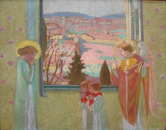 Annonciation à la fenêtre du Prieuré by Maurice Denis