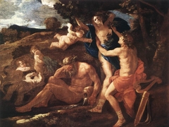 Appolo and Daphne by Nicolas Poussin