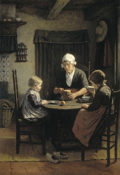 At Grandmother's by David Adolph Constant Artz