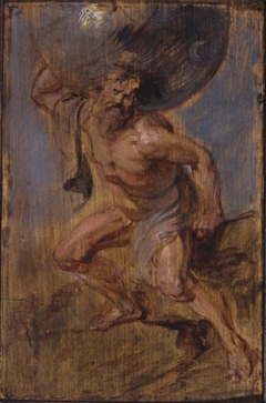 Atlas Supporting the Heavens by Peter Paul Rubens