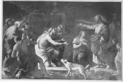 Auferweckung des Lazarus by Luca Giordano