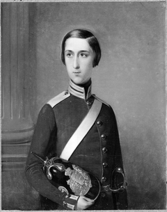 August (1831-1873), hereditary prince, prince of Sweden and Norway, duke of Dalarna, married to Teresia of Saxony-Altenburg by Nils Blommér