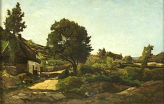 Avallon by Henri Harpignies