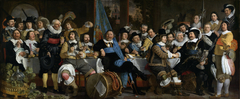 Banquet at the Crossbowmen’s Guild in Celebration of the Treaty of Münster by Bartholomeus van der Helst