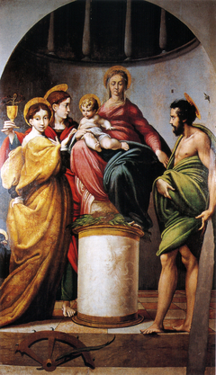 Bardi Altarpiece by Parmigianino