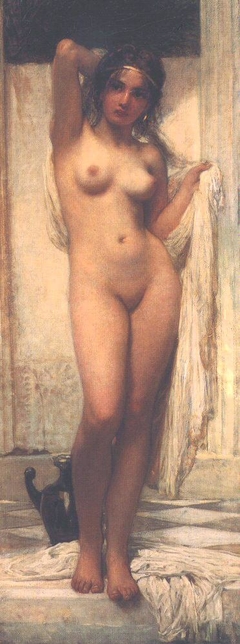 Bathing Woman by Károly Lotz