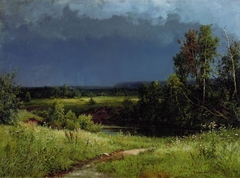 Before a thunderstorm by Ivan Shishkin