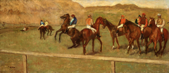 Before the Start by Edgar Degas