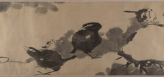 Birds in a lotus pond by Bada Shanren