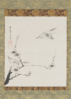 Birds on a Plum Tree by Itō Jakuchū