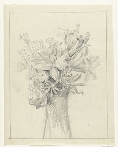 Bloemen in een vaas by Jean Bernard