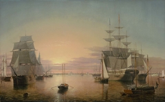 Boston Harbor by Fitz Henry Lane