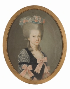 Brita Charlotta Wattrang (1775-1850), gift med friherre Otto Ludvig Benedikt Wrangel af Lindeberg by Nils Schillmark