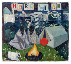 Campfire Girls by Kerry James Marshall