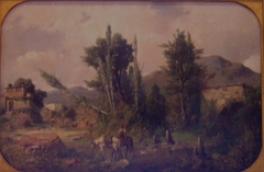 Catalan Landscape by José Armet Portanell