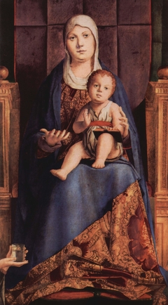 Central panel San Cassiano Altarpiece by Antonello da Messina